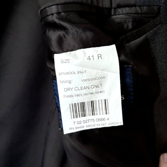 Brooks Brothers 346 Stretch Sport Coat Size 41R Wool Blazer Suit Jacket‎ - Picture 2 of 8